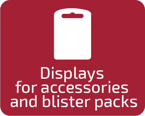 Displays for accessories and blister packs – luciano bianchin