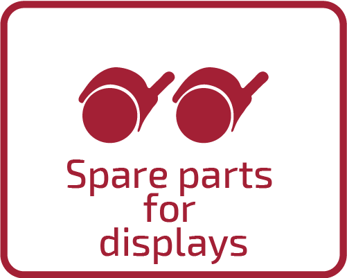 Spare parts for displays – luciano bianchin