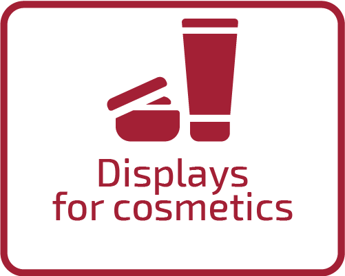Cosmetic displays white – luciano bianchin